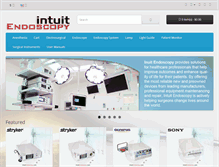 Tablet Screenshot of intuitendoscopy.com